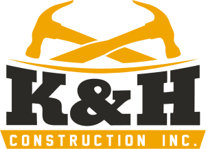 K & H Construction Inc. Logo